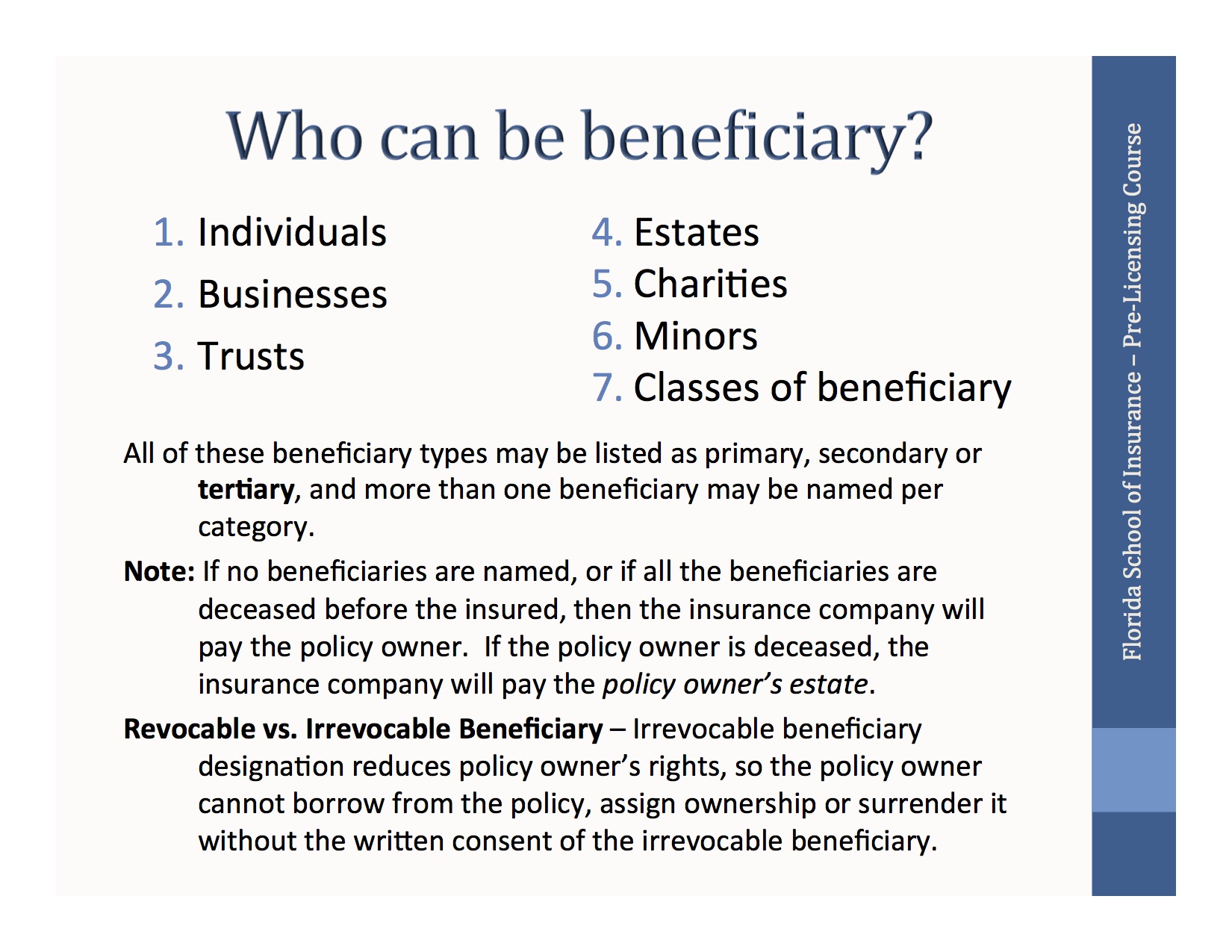 Elements of an Insurance Contract